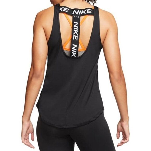 Nike Pro Intertwist Dri-Fit Victory Elastika Women's Tank Top Small S Black - Picture 3 of 6